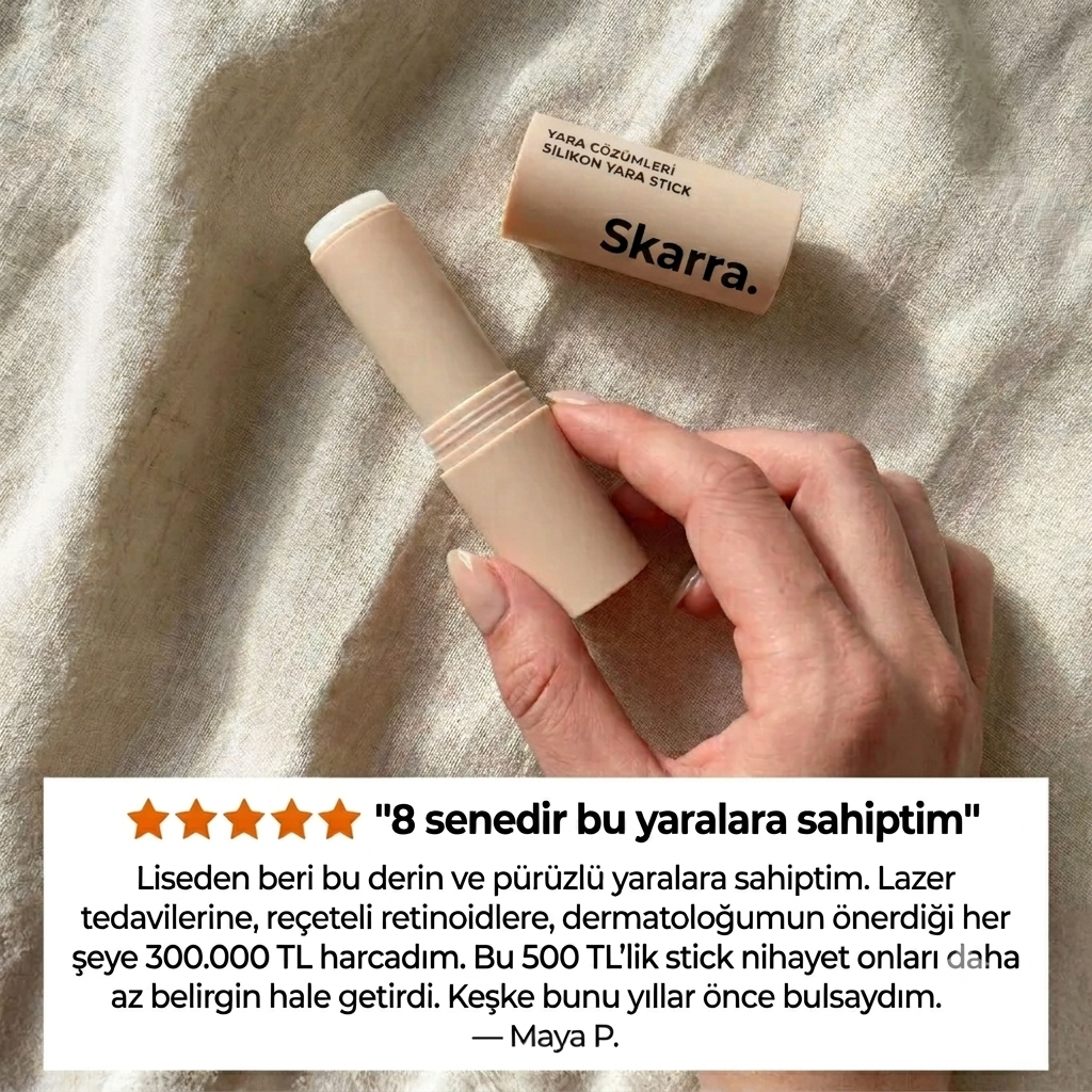 Skarra Akne İzi Onarım Çubuğu